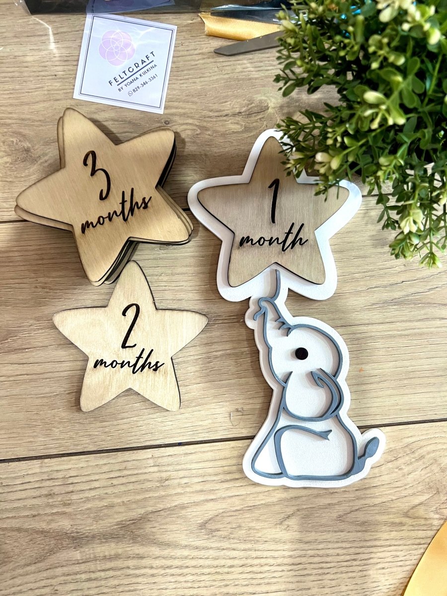 Tags meses de bebe recien nacido - Felt Craft RD