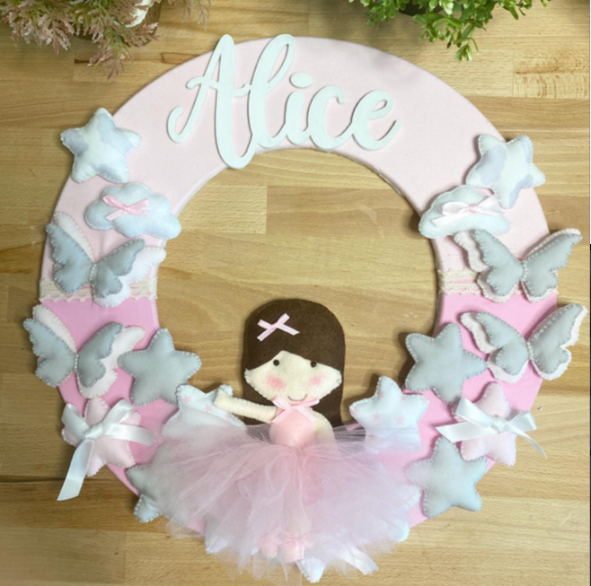 Princess baby girl FELTRO Hanger