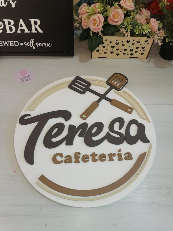 Letreros personalizados door hangers for business