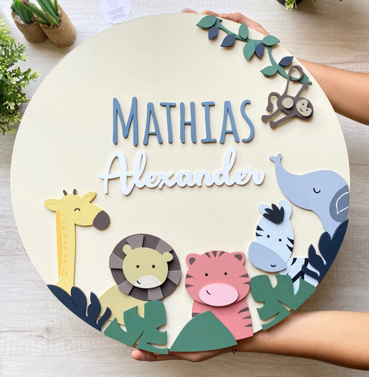 habitación de bebe decoracion colgante bebe