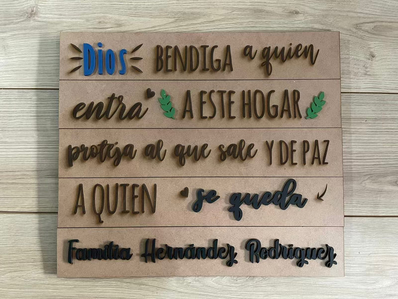Letrero Personalizado