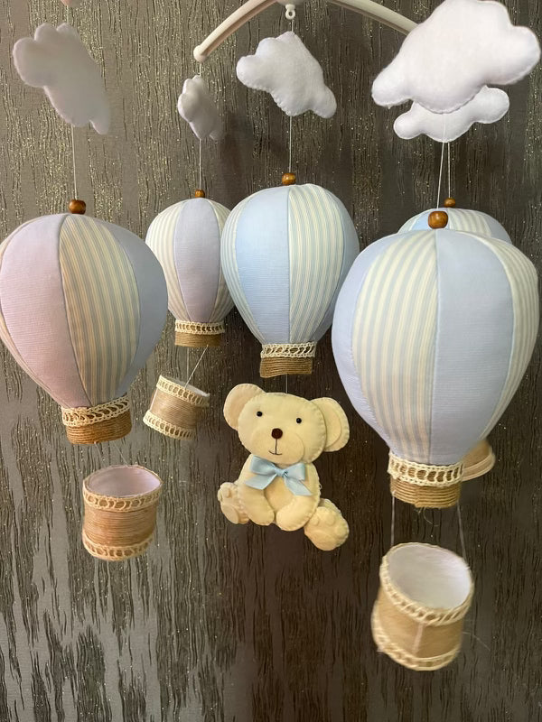Móvil de cuna personalizado para decoración de bebé