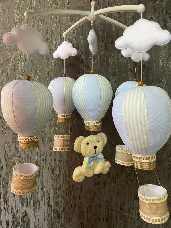 Móvil de cuna personalizado para decoración de bebé