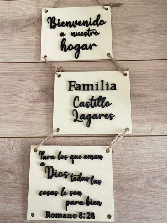 Decoraciones personalizadas para tu hogar Republica Dominicana - Felt Craft RD