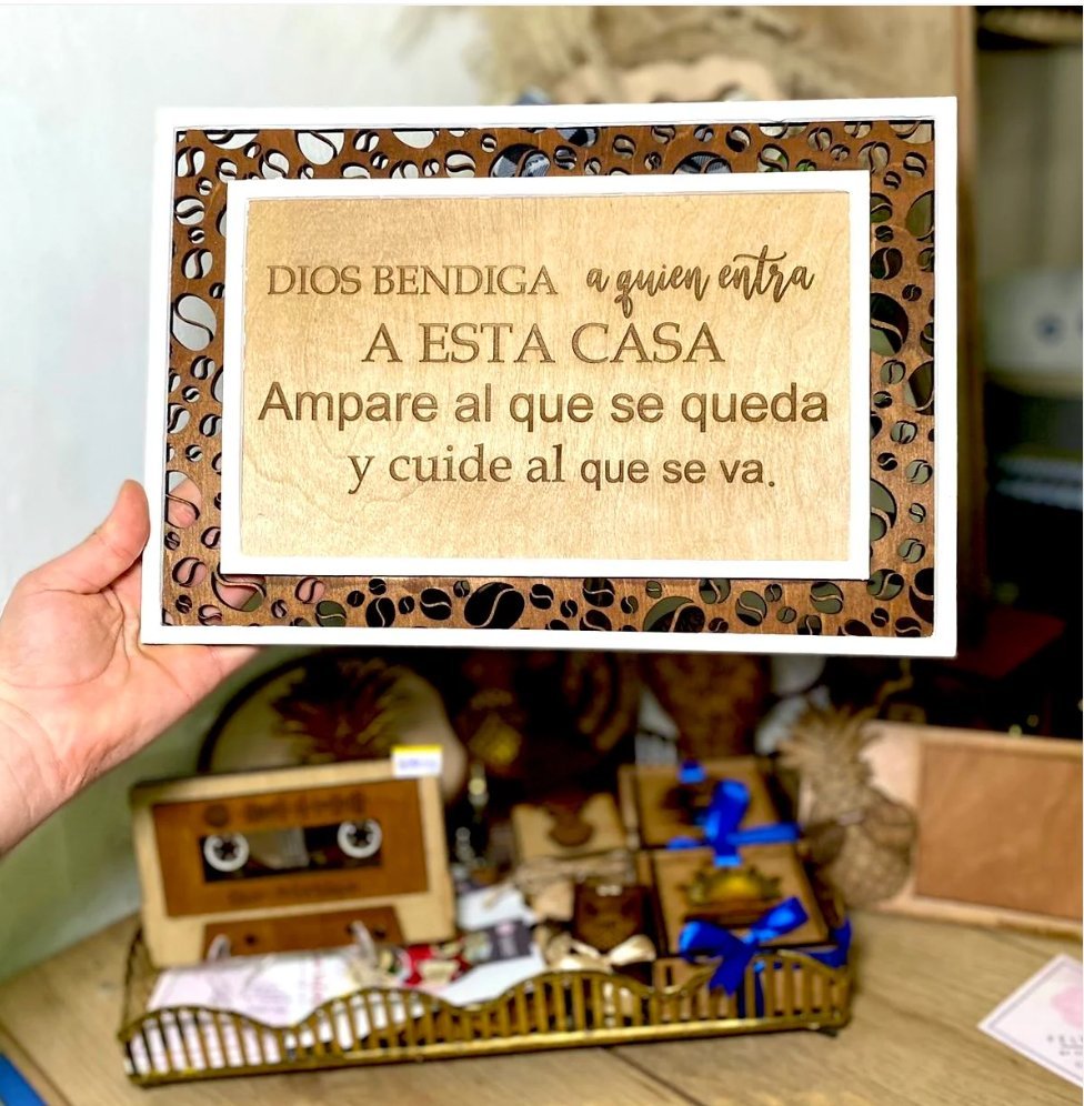 Regalos para hombres en madera personalizados - Felt Craft RD