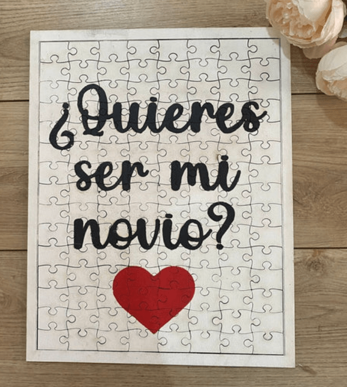 Rompecabezas personalizado en madera - Felt Craft RD