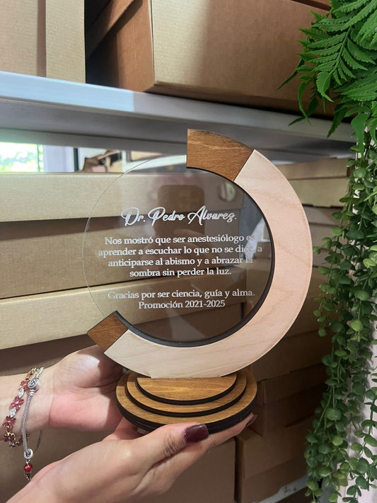 Placas de reconocimientos para empresas