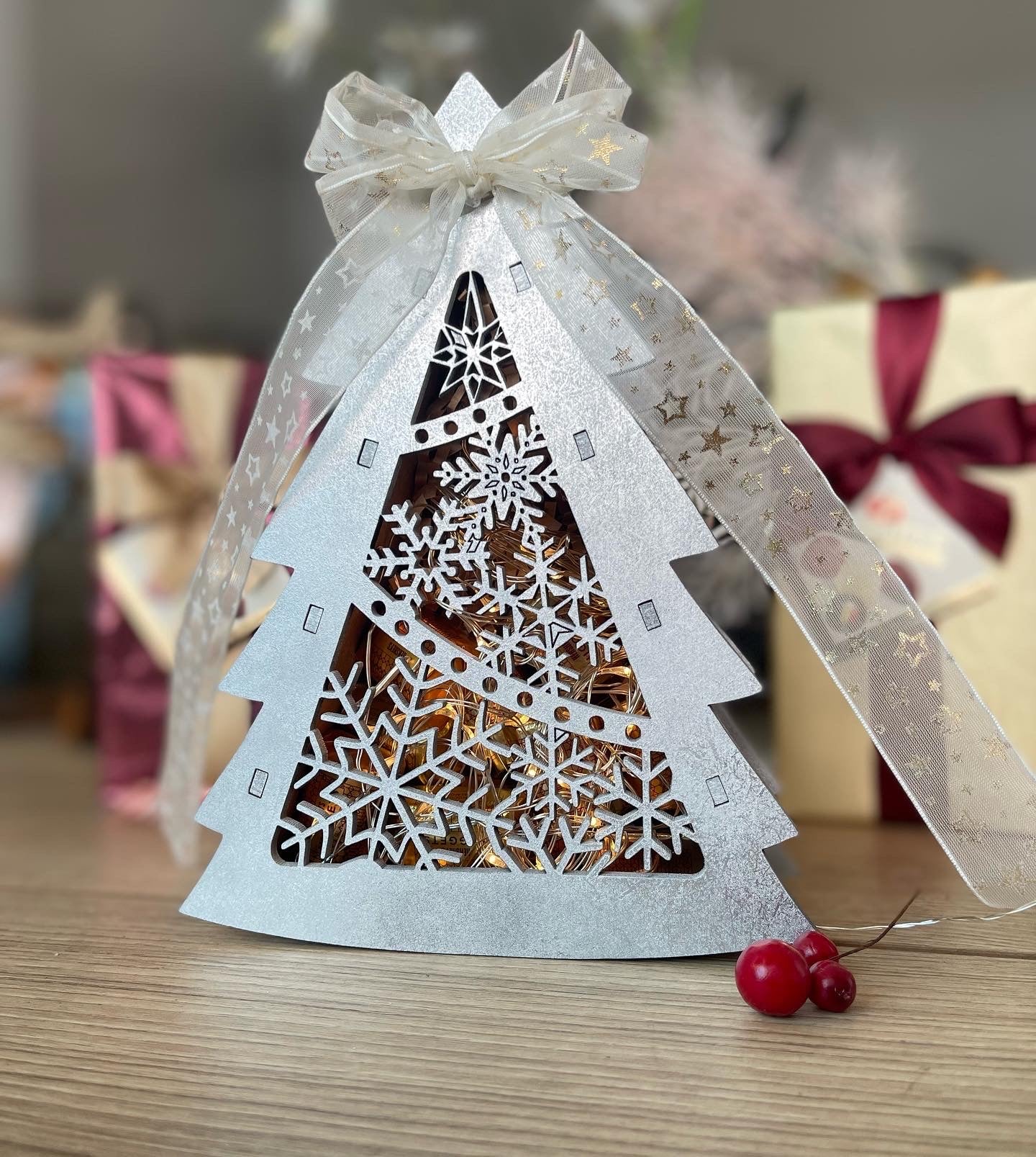 Christmas Pine Chocolate Box