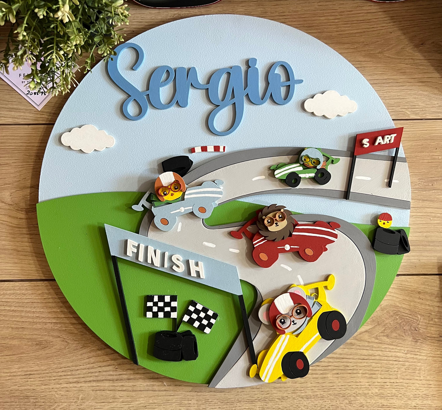 Racing Cars Baby Boy Nursery Decor