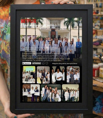 Souvenir de promocion residentes de medicina netflix