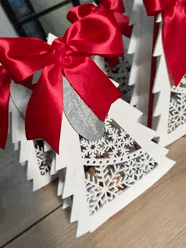 Christmas Pine Ponche Grey Box