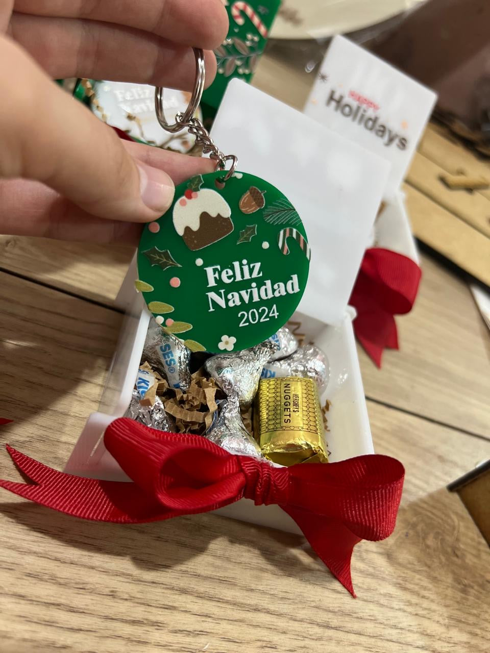 Cajas regalos personalizadas en acrilico