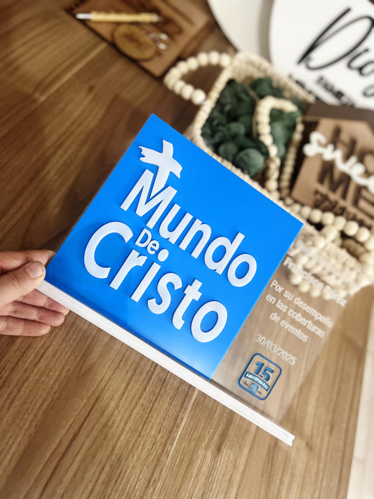 Placas de reconocimientos