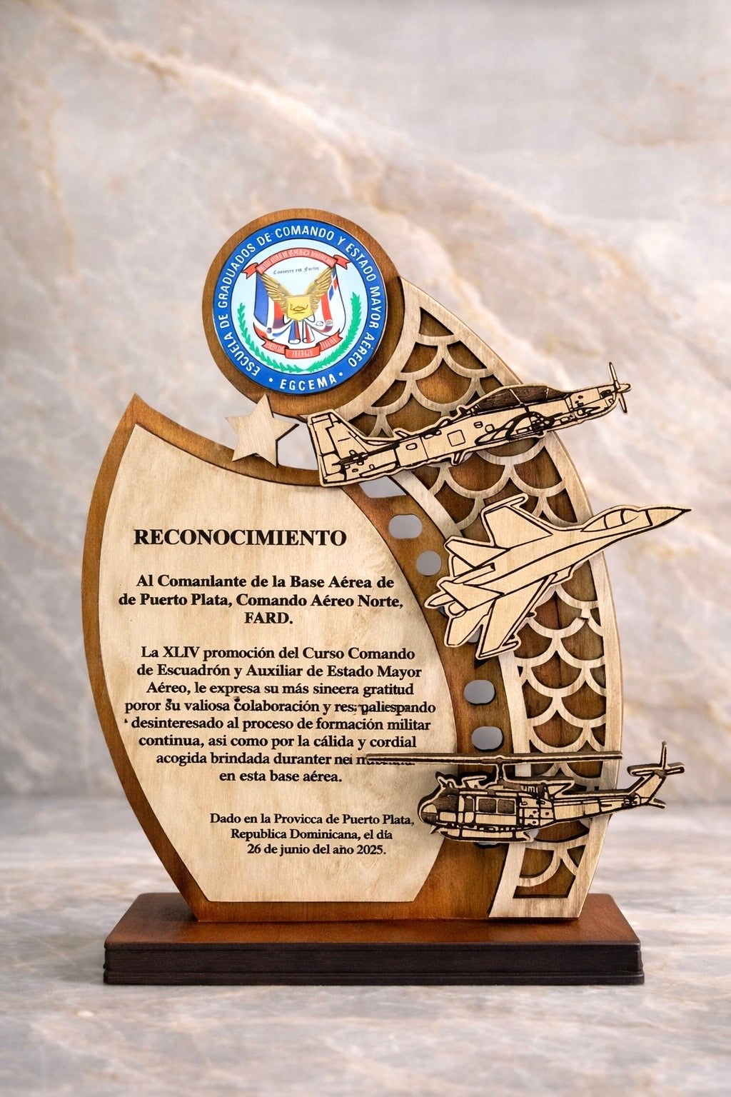 Souvenir para premiacion corporativa