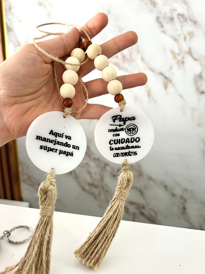 Llavero personalizado dia del padre