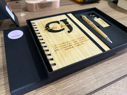 Libreta empresarial personalizada