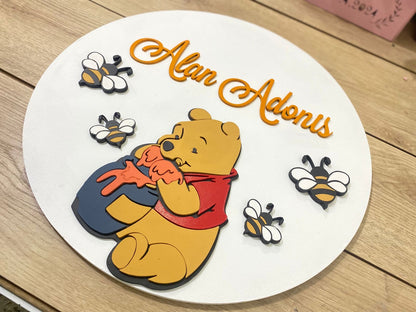 Winnie the pooh hanger boy