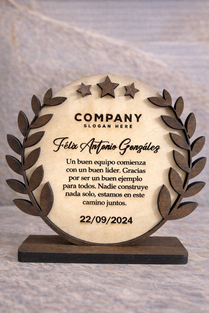 Souvenir para premiacion corporativa