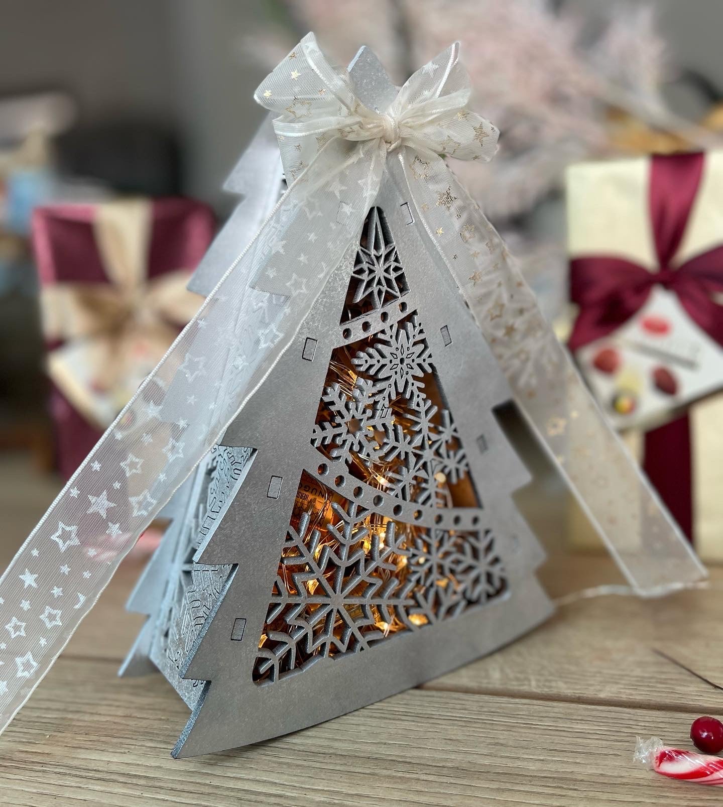 Christmas Pine Chocolate Box