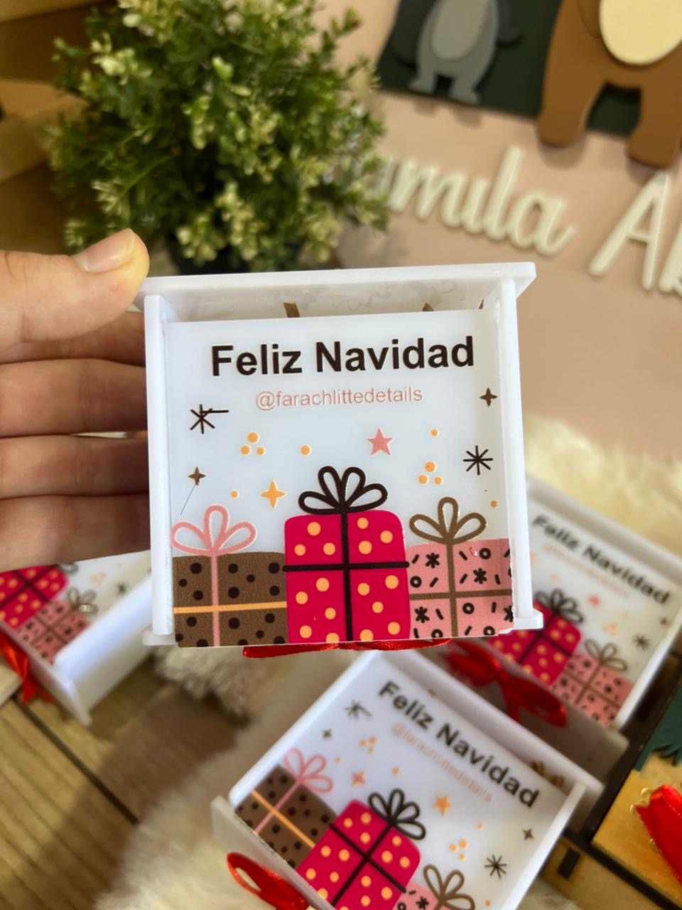 Cajas acrilico personalizadas