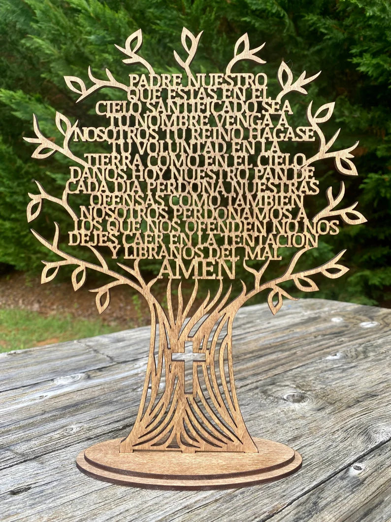 Arbol de la vida personalizado padre nuestro