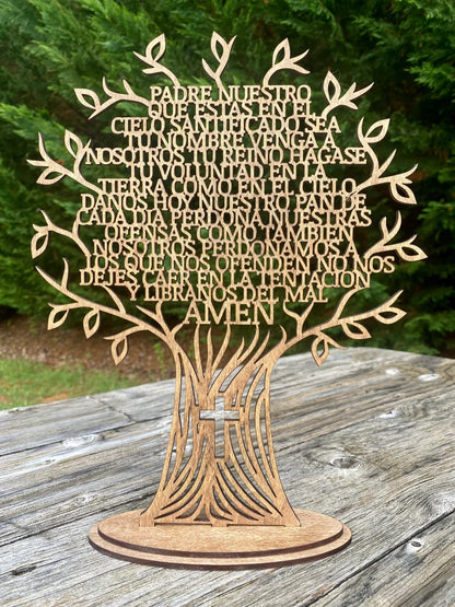 Arbol de la vida personalizado padre nuestro