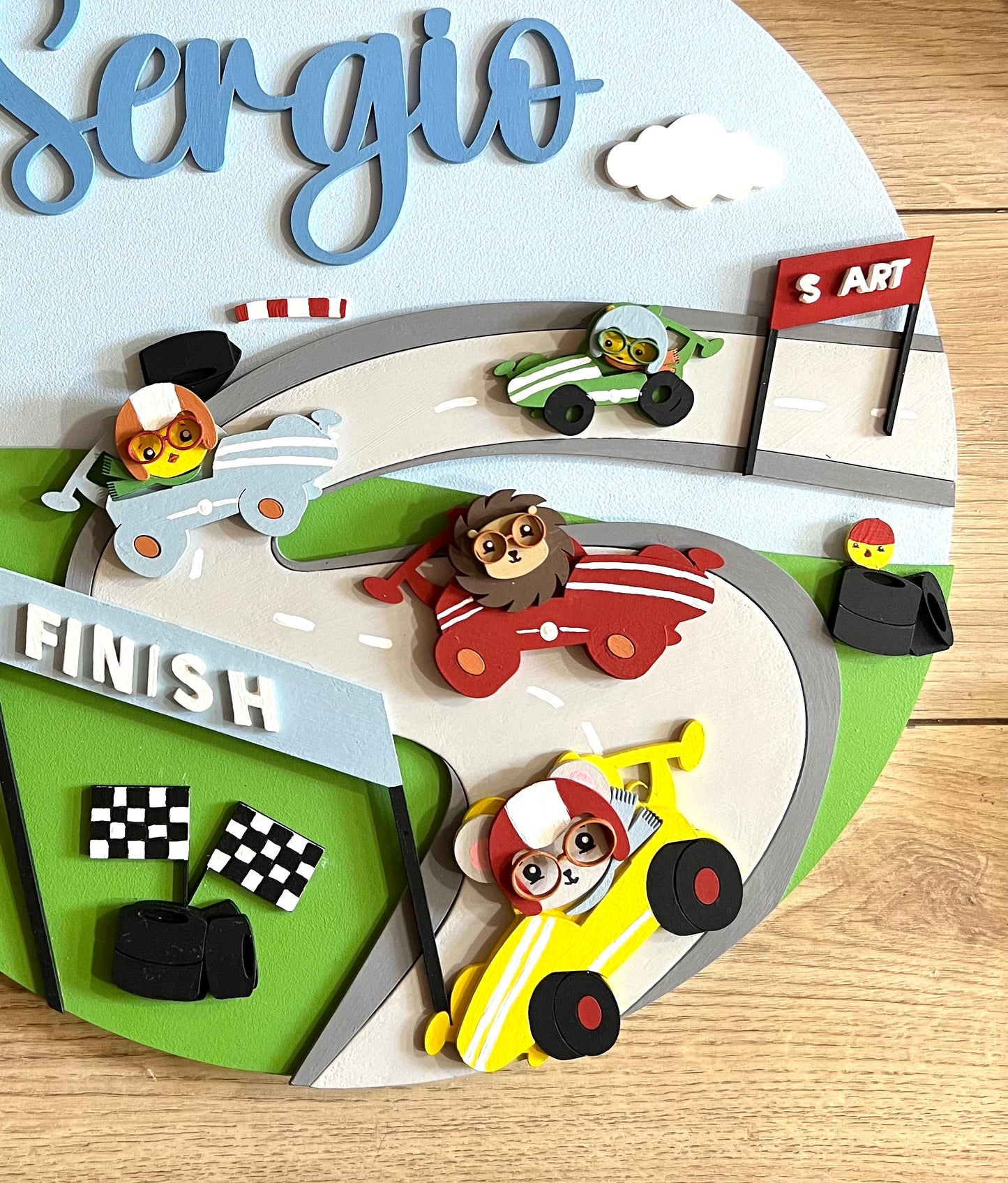 Racing Cars Baby Boy Nursery Decor