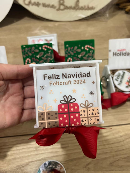 Cajas regalos personalizadas en acrilico