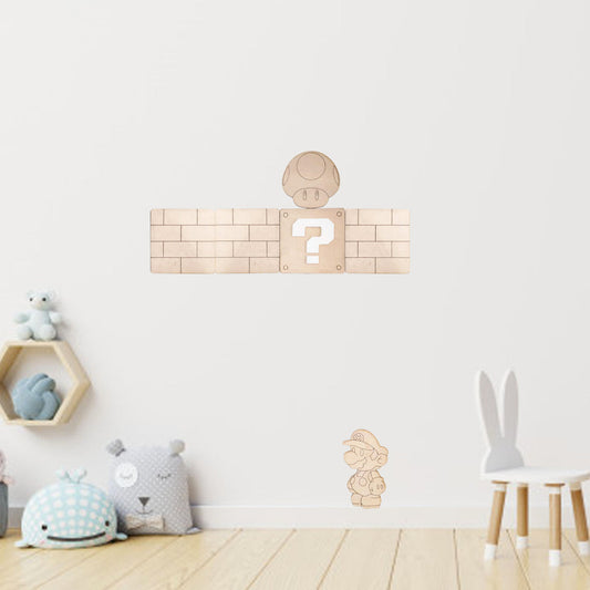 Mario Bros apliques decorativo para pared