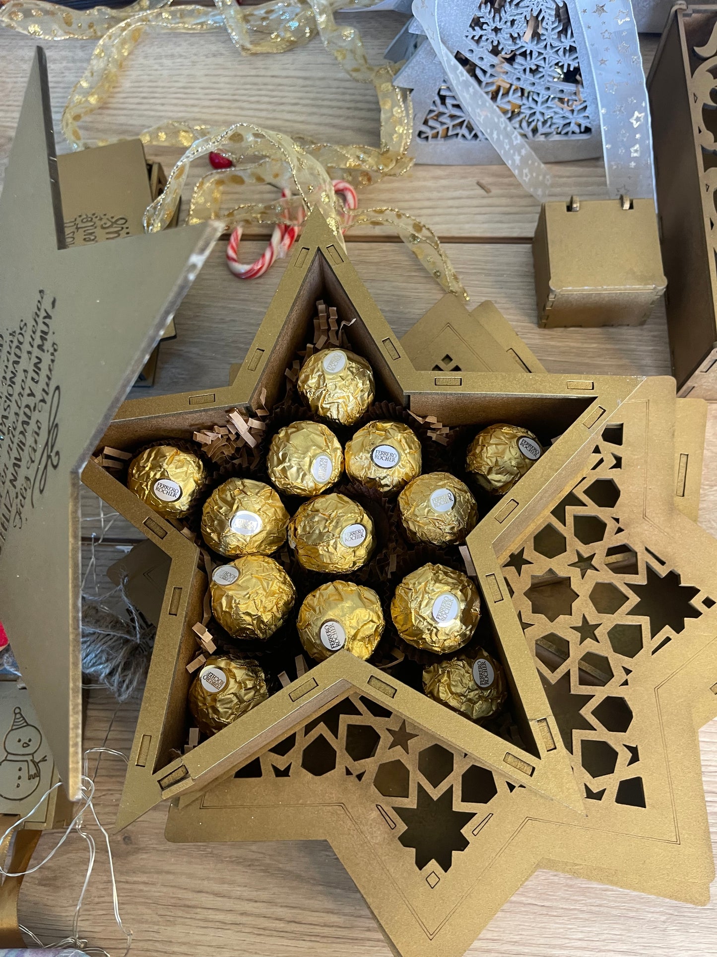 Star Christmas Chocolate Box