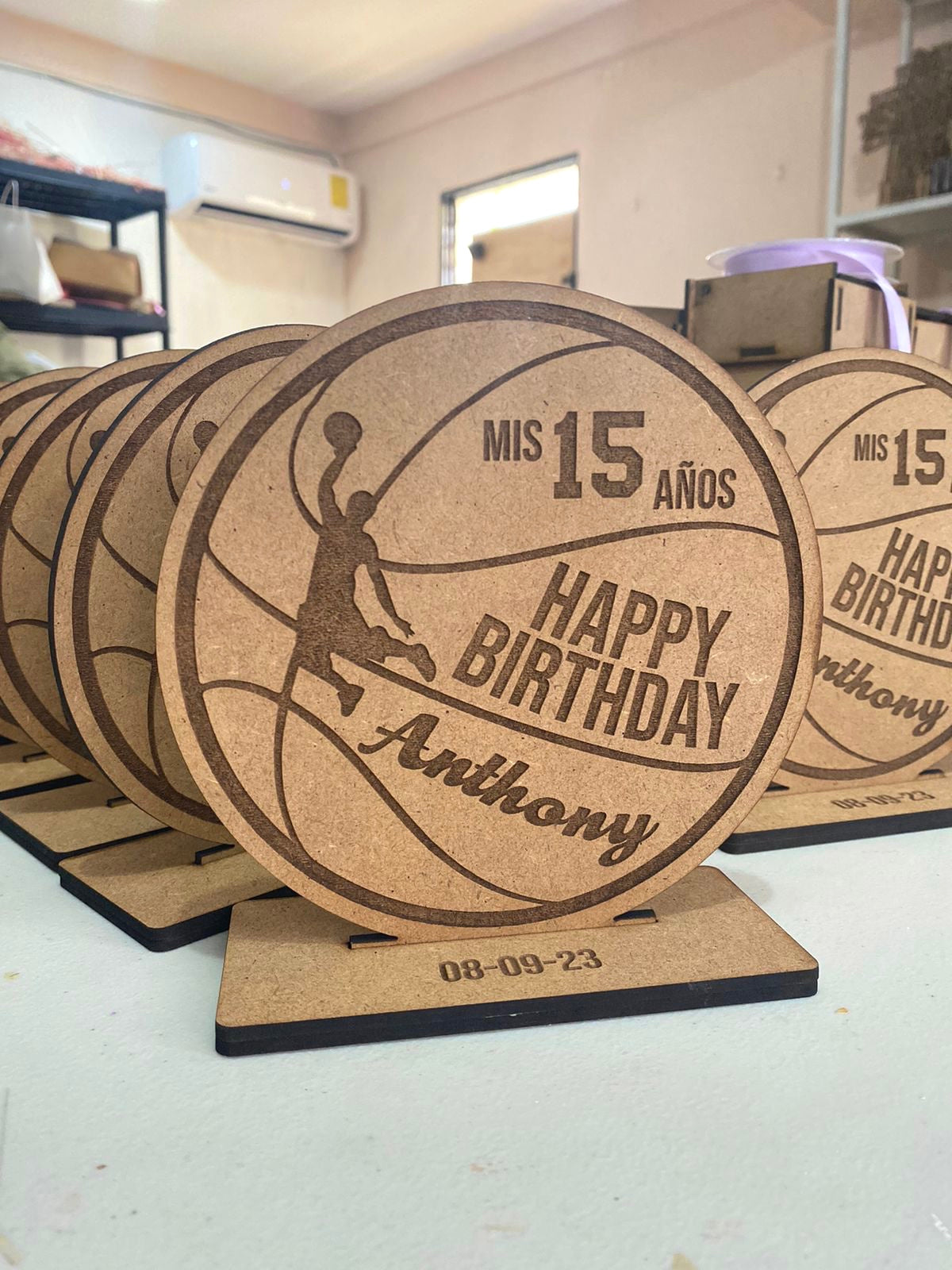 Pisa papel Cumpleaños 15 basketball
