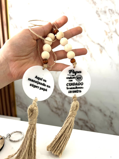 Llavero personalizado dia del padre
