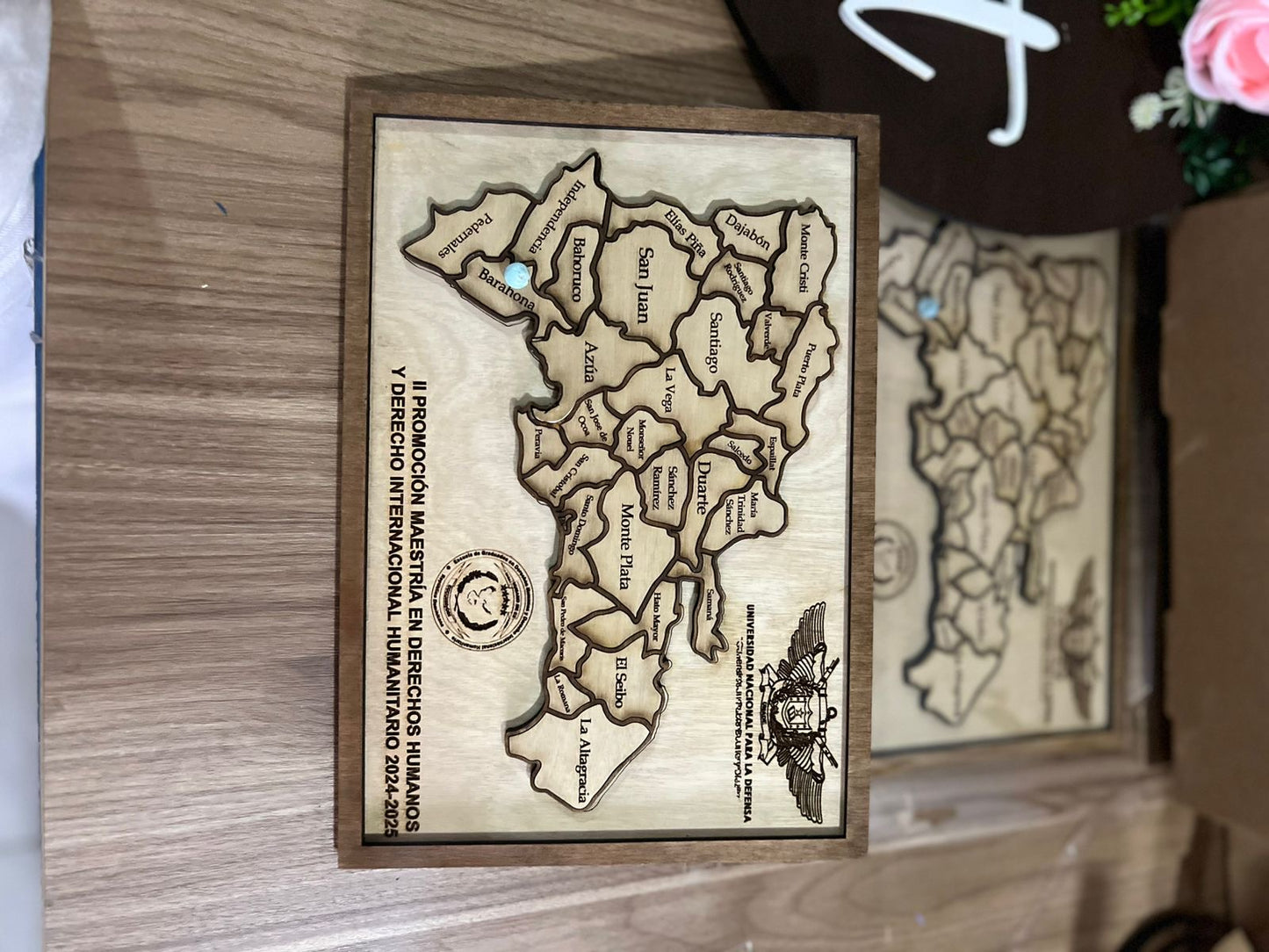 Personalizacion de placas de reconocimiento republica dominicana