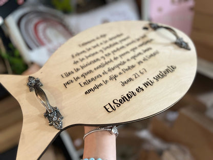 Tabla cocina personalizada grabado