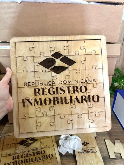 Rompe cabezas en madera