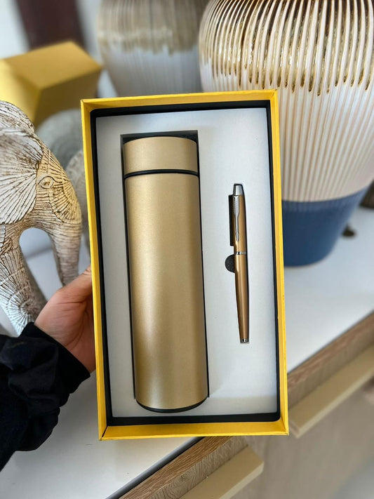 Termo con lapicero personalizado