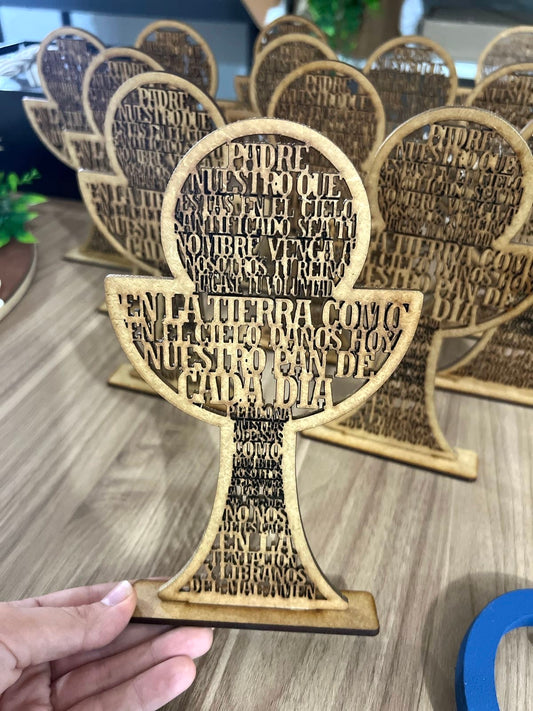 Souvenir madera personalizado con mensaje