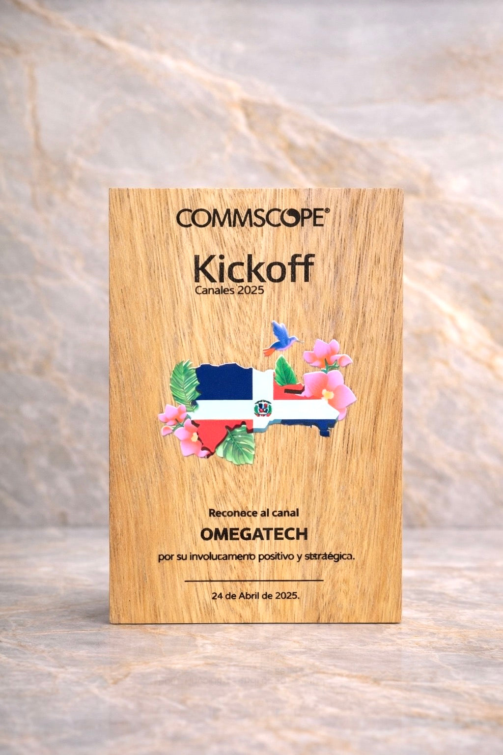 Souvenir para premiacion corporativa