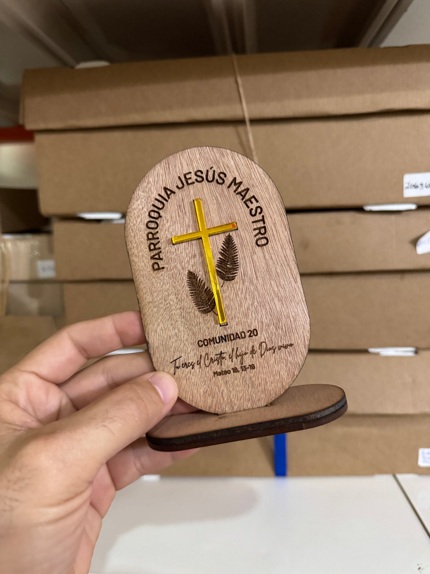 Pisapapel personalizado madera souvenir