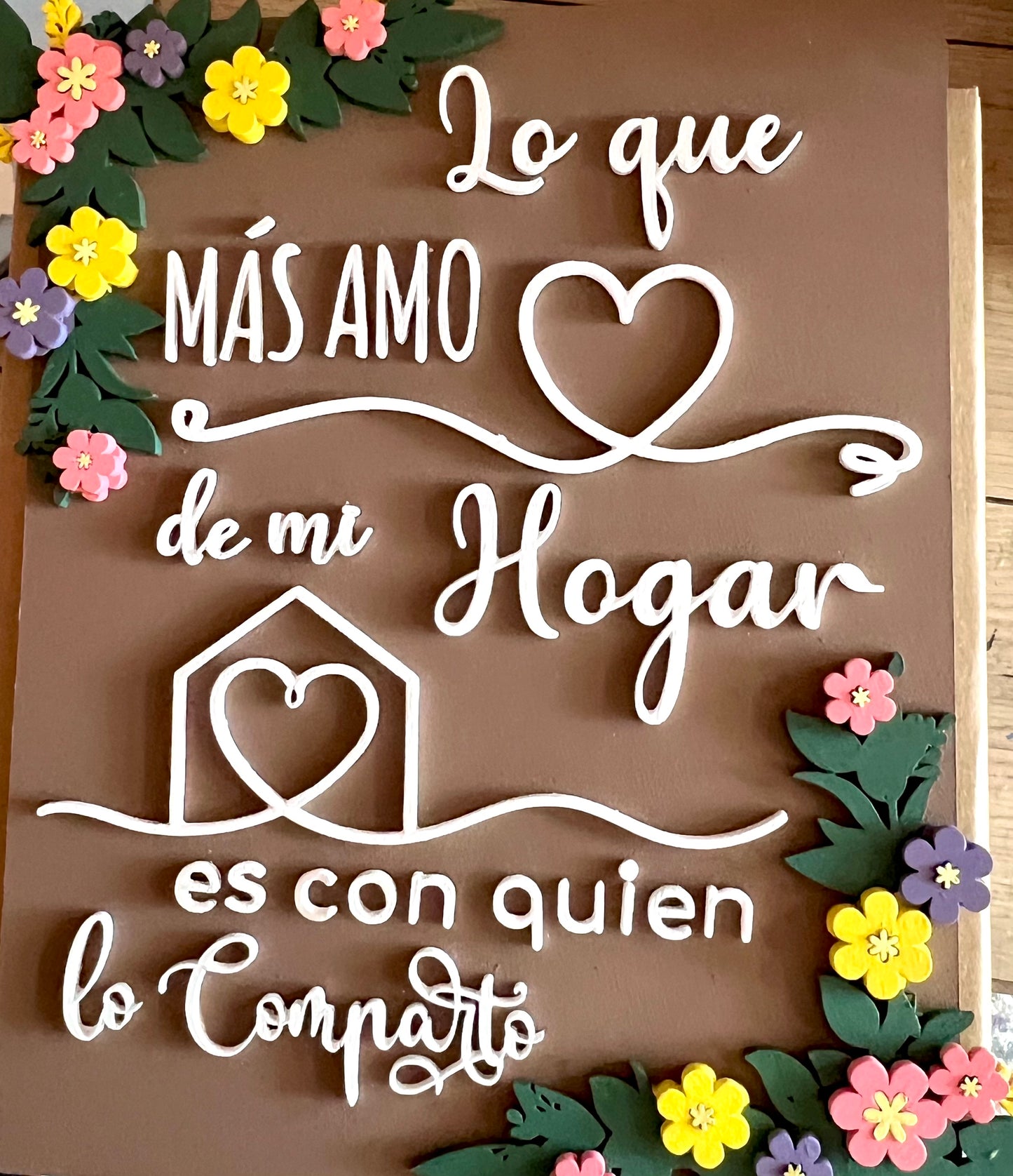 Regalo en madera personalizado