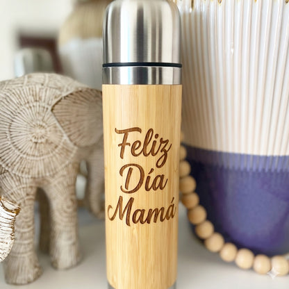 Termos personalizados bamboo