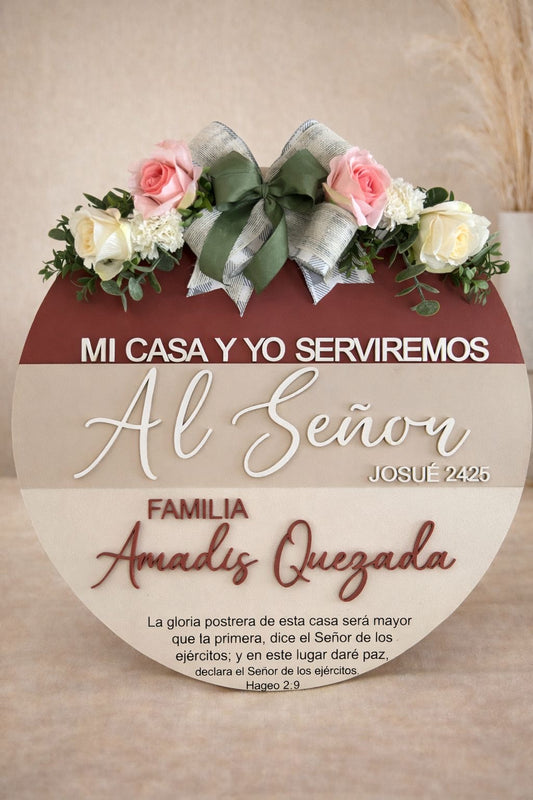 Family customize door hanger