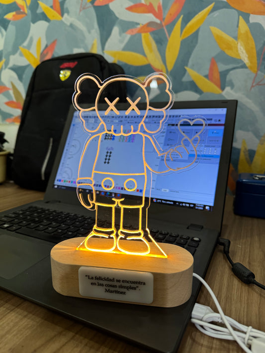 Regalo original lampara led