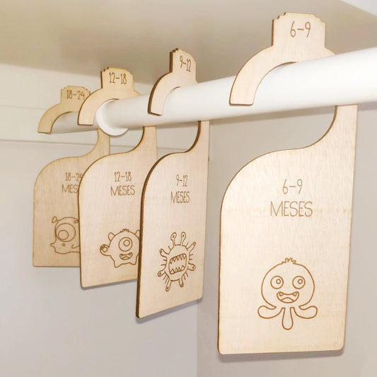 Divisores armario personalizados niños