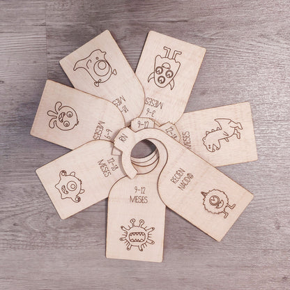Divisores armario personalizados niños