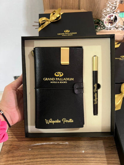 Libretas personalizadas en leather