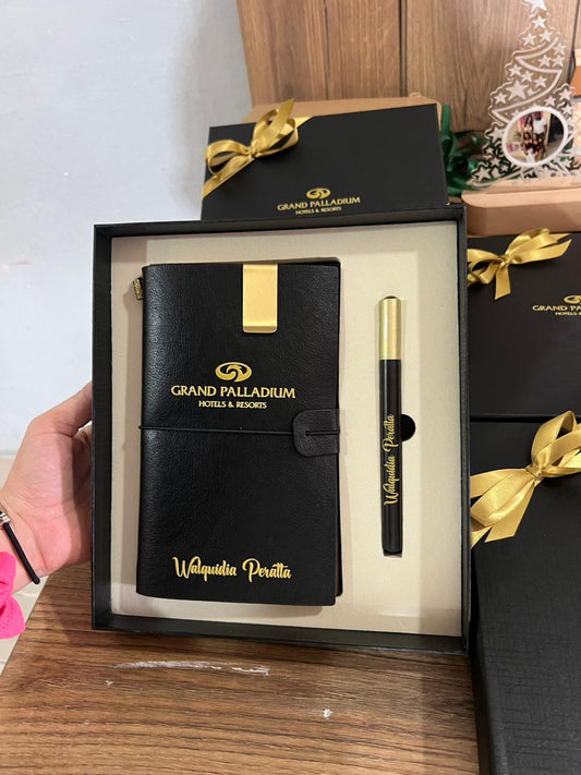 Libretas personalizadas en leather