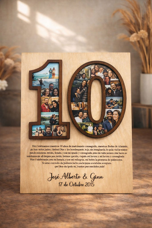 Regalo personalizado de aniversario