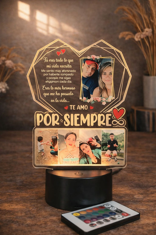 Lampara led personalizada