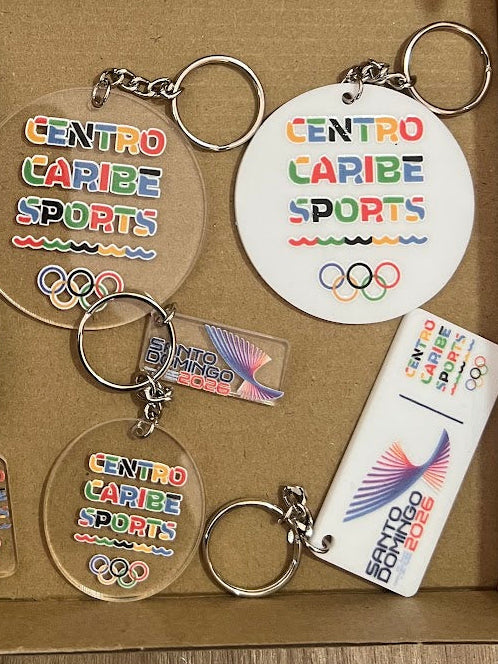 Souvenir llavero en acrílico